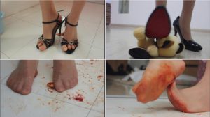 高贵玉足践踏，碾碎合集