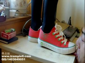 彩丝 黑丝帆布蹂躏 站脸踩舌头踩裆