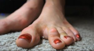 踩小人系列之美女玉足踩踏小人