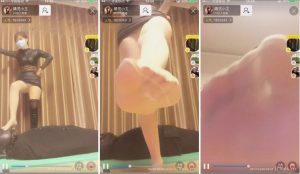 婧児小主-肉丝长靴踩踏调教