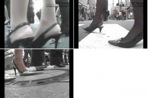 偷拍街上美女高跟鞋