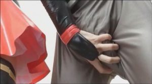 红衣女战士、女忍者蹂躏男战士--含双腿夹脖子扭断