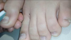 国内首发个人原创！女主长靴棉袜裸足修脚