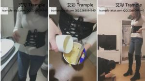 扶桑口吐物圣水泡面调教厕奴