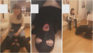 桑爷，骑马钻跨、口水踩踏