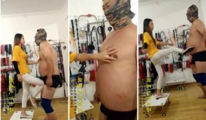 钉子鞋踢档耳光虐乳