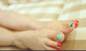 赤足者--脚模摄影-上门拍美甲师美足