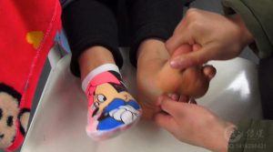 馨蕊TK棉袜+裸足