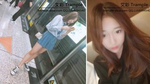 〖碎蛋娇娃〗懿懿S-学生装丝袜高跟调教小胖