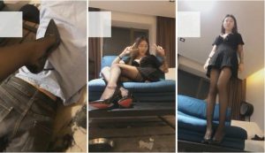 小贝 黑丝制服诱惑调教