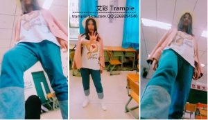 慕丝大学Ⅱ（一楼教室副本）（01年高三小姐姐踩踏）（一人称）-BBTV18-5673456345