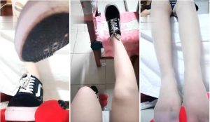 00后晴晴女王精彩第一视角