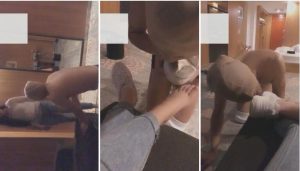 【悦耳教主】强迫舔脏鞋脏棉袜