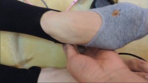 校花来到美甲店