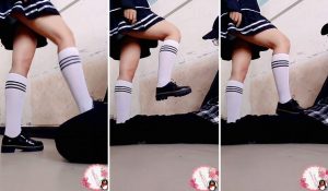 学姐在教学楼里的免费服务