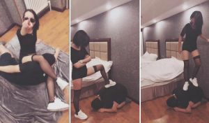 长春在校大学生s热血木木狠高踢腿绞语言羞辱