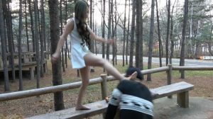 冷柔野外暴虐贱货裆部