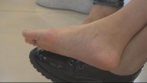 [子林4K视频]女孩身材高挑无比，五趾微张颇有灵气[0305]