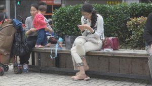 [子林4K视频]国庆精品连击：少妇薄丝，透明到仿佛忽略了丝袜的存在[0625]