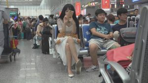 [子林4K视频]主播级长发萌妹的微露趾挑鞋，你喜欢否？[0130]