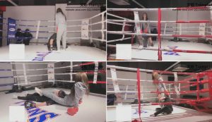 【VIVI】超残忍-把M当沙包练拳击嘞脖窒息