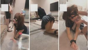 【妆主大大】女M剧情：抓荡妇骚浪贱