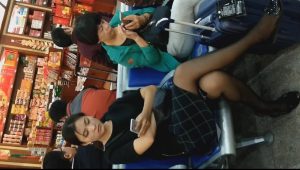 【Tim精华视频】候车室黑丝小合集[0132]