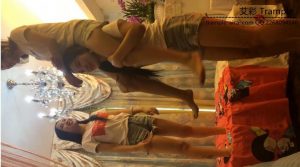 宣萱S定制三人骑脖子,搂抱