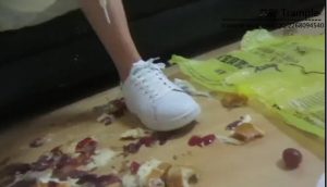 Aj女孩，第一人称羞辱，喂食