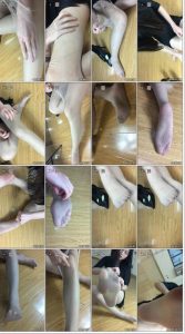 舞蹈室的小杨教你撕丝袜