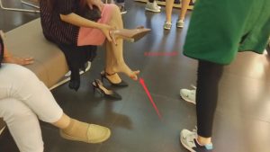 鞋店裸足试鞋MM合集