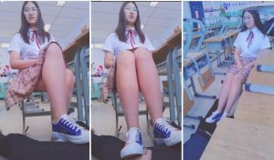 年轻人稚嫩的踩踏游戏