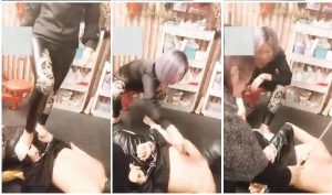 【美煞娇爷】三女王船袜暴力捆绑踩踏sp专场