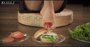 《莲食记》丝之汉堡 模特：雪糕-97L2ZTD-816883