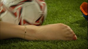 丽柜足球宝贝——模特：雪糕