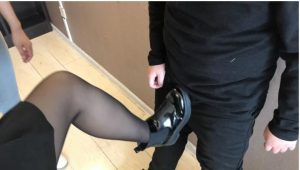 〖碎蛋娇娃〗莹S、阳S双人戏谑玩弄矮小胖M