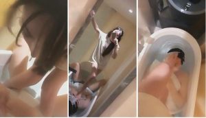 【美桃桃s】溺水调教脚深喉口水全体重踩踏