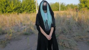 Helga Li女神大长腿长靴踩蚯蚓