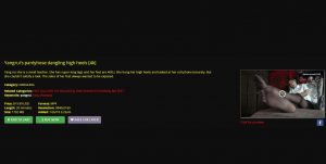 【K&M】美女杨睿展示黑丝美脚！