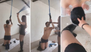 美雅S-户外鞭打滴蜡