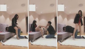 【苏墨墨】圣水纸巾逼迫厕奴吞咽-97LZTD-100222234