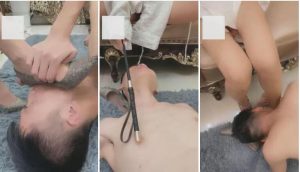 【小贝】恋足。羞辱。虐乳-97LZTD-11108