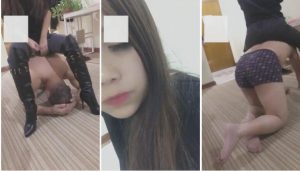 【维亚】贱狗露脸犯贱疯狂舔脚耳光-97LZTD-11147