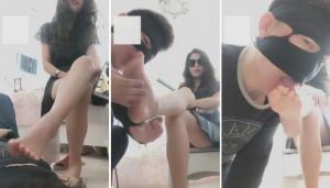 【歌迪丝S】主人化妆贱狗脚下伺候（上）-97LZTD-11164