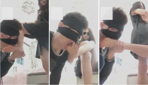 【歌迪丝S】主人化妆贱狗脚下伺候（上）-97LZTD-11164