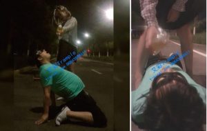 【冰冰女王s】刺激户外 大量圣水强制-97LZTD-1134