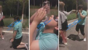 【冰冰女王s】刺激户外 大量圣水强制-97LZTD-1134