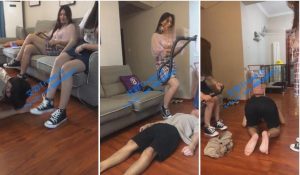 佳欣S—两学生强迫学长喝圣水-97LZTD-1158