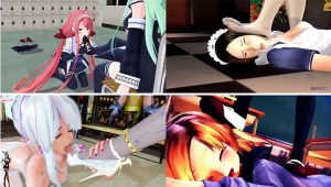 【倾情推荐】动漫女女恋足踩踏百部合集[2+小时]-97LZTD-71557