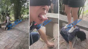 【酷奇&女暴君】首次双S户外(上)刺激！【双视角版】-97LZTD-1166-97LZTD-1168